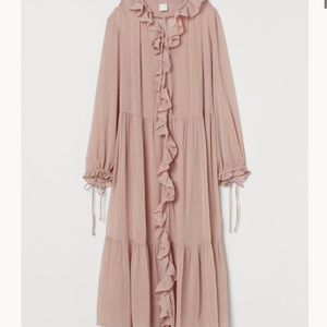 Pink Sheer Maxi Dress